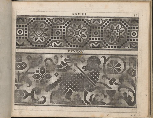 Newes Modelbuch in Kupffer (Page 35r) by Johann Sibmacher, book, 1604