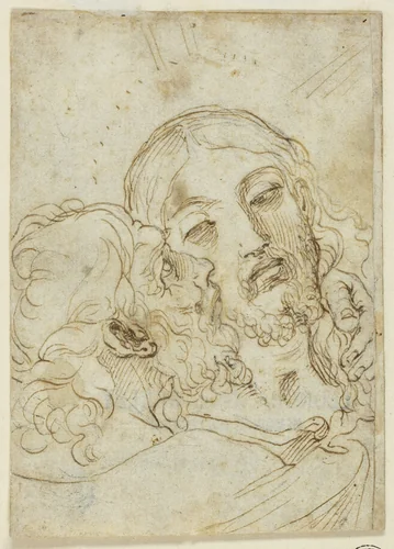 Kiss of Judas by Ludovico Carracci, drawing, 1575-1619