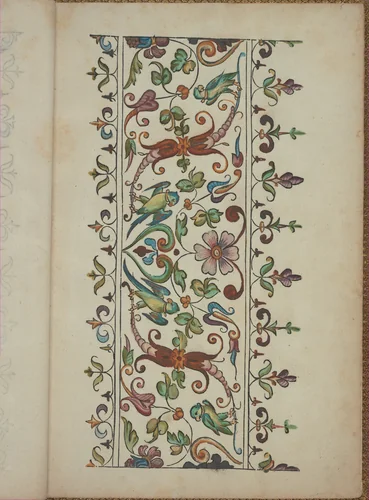 New Modelbüch (Page 5r) by Andreas Bretschneider, book, 1615