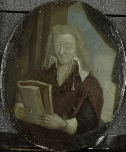 Portrait of Jan Six, Poet and Burgomaster of Amsterdam by Arnoud van Halen, painting, 1700-1732