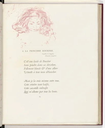 In-text plate (page 23) from Parallèlement (In Parallel) by Pierre Bonnard, illustrated book, 1900
