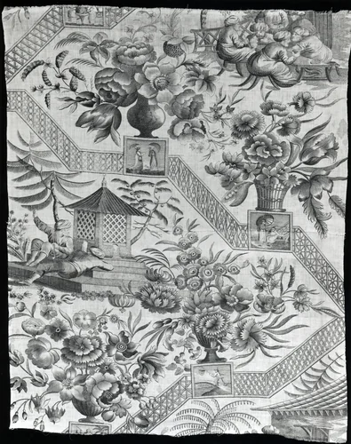 Panel (Furnishing Fabric) by England, textile, 1790-1810