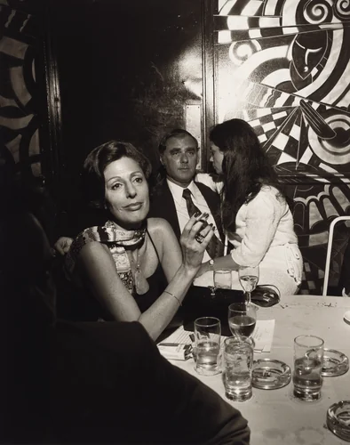 Regine's, New York City by Larry Fink, photograph, 1977