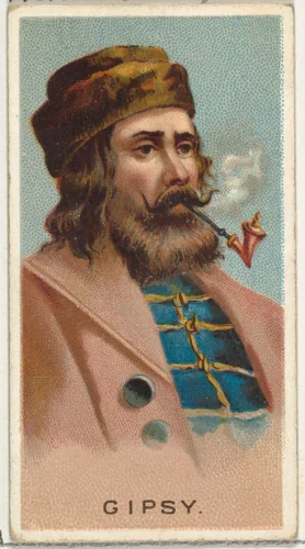 Gypsy, from World's Smokers series (N33) for Allen & Ginter Cigarettes by Allen & Ginter, print, 1888