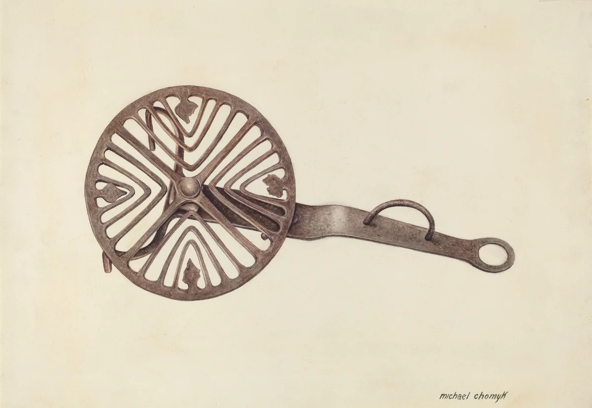 Trivet by Michael Chomyk, index of american design, 1938