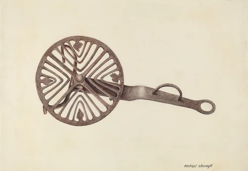 Trivet by Michael Chomyk, index of american design, 1938