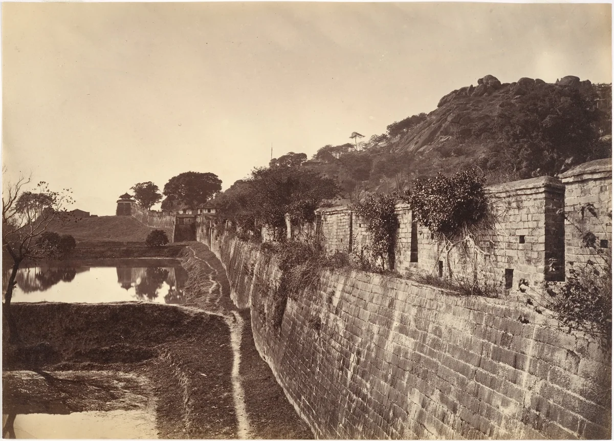 A Portion of the Citywall, Foochow by Lai Afong, photograph, 1869