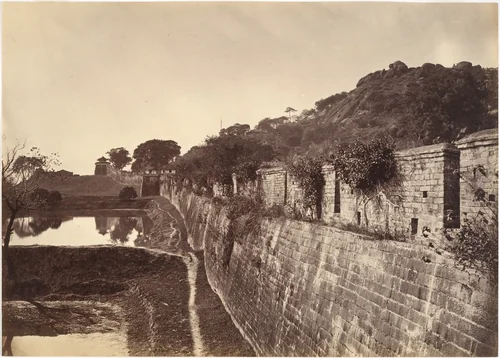 A Portion of the Citywall, Foochow by Lai Afong, photograph, 1869
