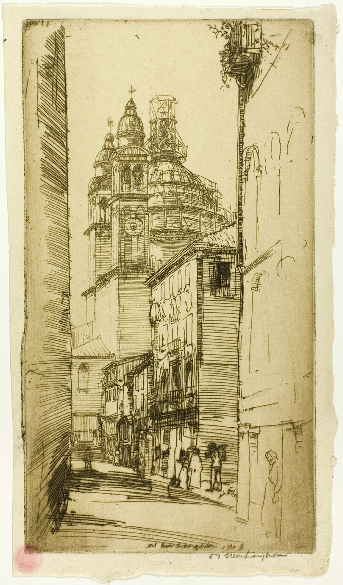 The Salute by Donald Shaw MacLaughlan, print, 1909