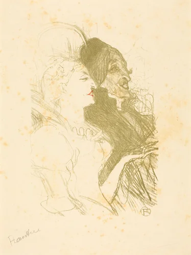 Carnival (Carnaval) by Henri de Toulouse-Lautrec, print, 1894