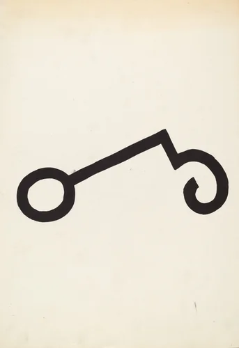 Cattle Brand by J. Henry Marley, index of american design, 1936