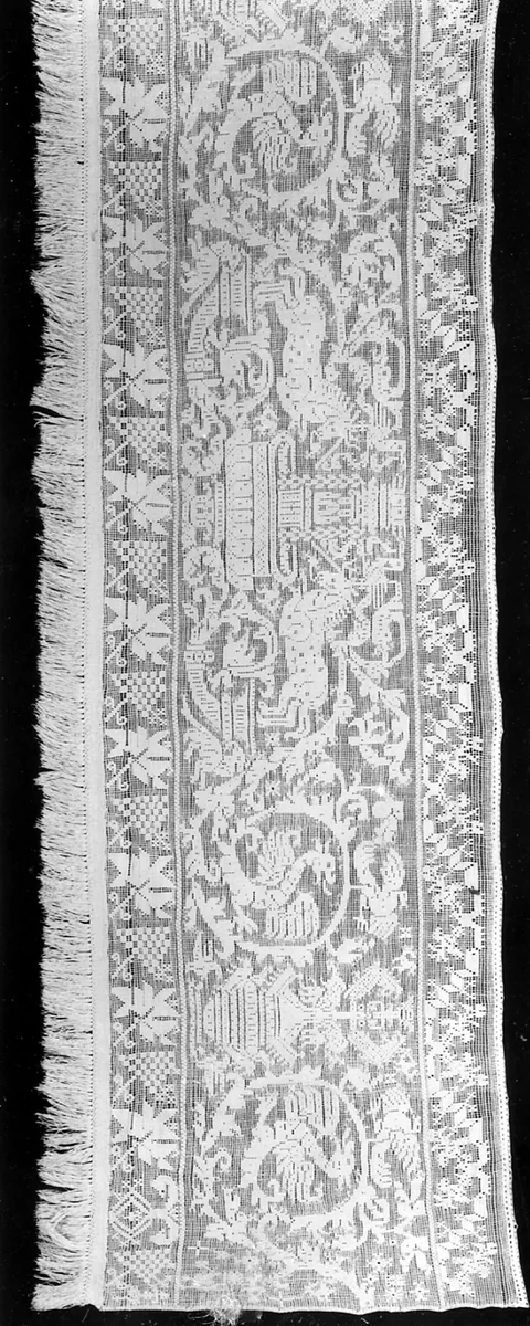 Border for Altar Cloth by Italy, textile, 1601-1700