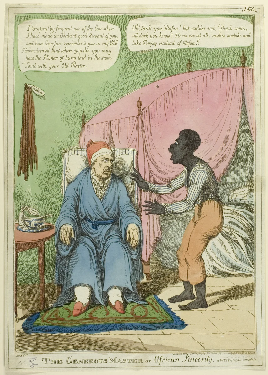 The Generous Master by Charles Williams Argus, print, 1819