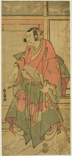 Ichikawa Danjuro VI by Katsushika Hokusai (葛飾 北斎), print, 1785-1795