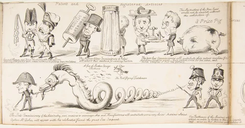 The Great Exhibition "Wot is to Be", Probable Results of The Industry of All Nations in The Year '51, Showing What is to be Exhibited, Who is To Exhibit, in Short How Its All Going to Be Done by George Augustus Sala, print, 1850