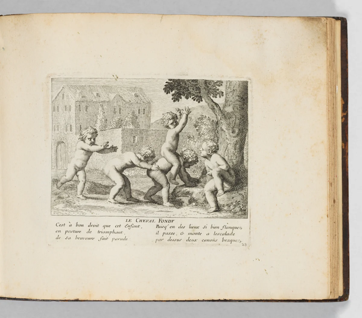 Les jeux et plaisirs de l'enfance by Jacques Stella, book, 1657