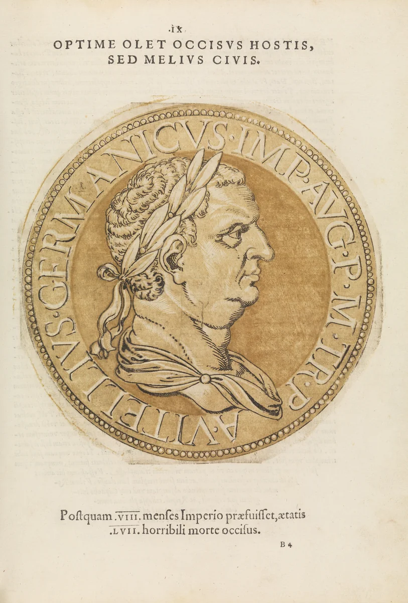 Vivae Omnium Ferre Imperatorum Imagines... by Hubert Goltzius, book, 1557