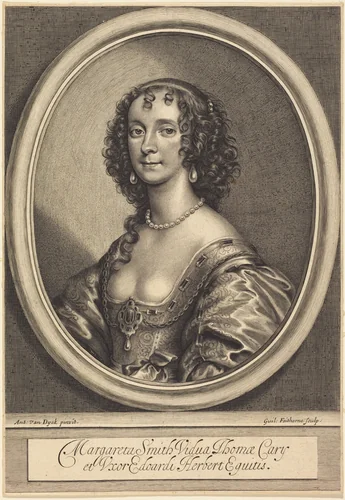 Margaret Smith by William Faithorne
Sir Anthony van Dyck, print, 1616-1691