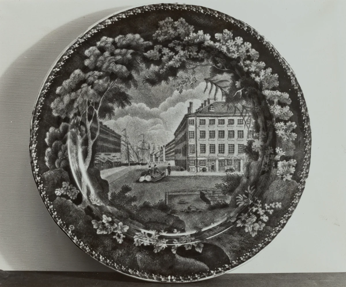 Plate by Helmut Hiatt, index of american design, 1936