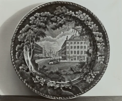 Plate by Helmut Hiatt, index of american design, 1936