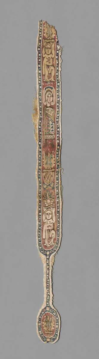 Fragment of a Clavus by Unknown, textile, 700-899