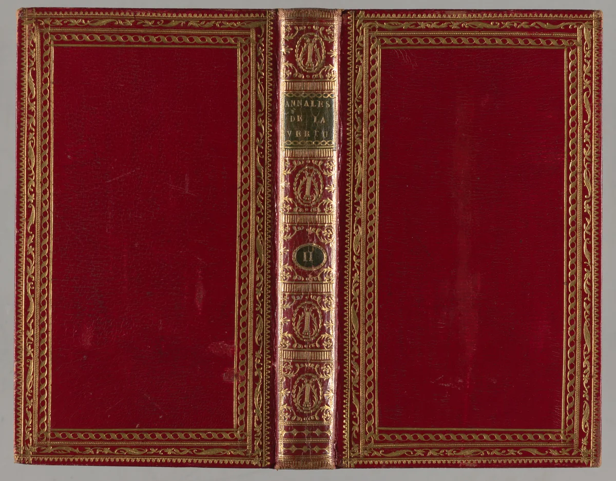 Annales de la vertu, ou, Cours d'histoire a l'usage des jeunes personnes by Mme. la comtesse de Genlis, artwork, 1781