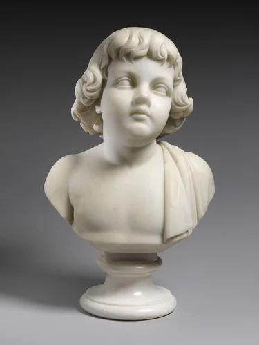 John Neal Tilton by Emma Stebbins, artwork, 1860-1870