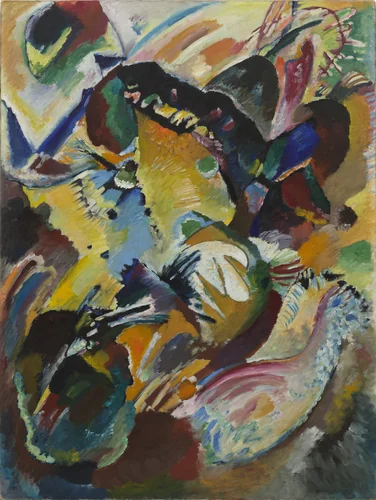 Panel for Edwin R. Campbell No. 2 by Wassily Kandinsky, painting, 1914