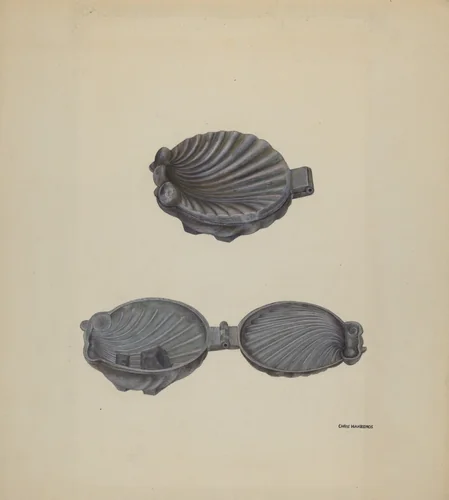 Ice Cream Mold by Chris Makrenos, index of american design, 1941
