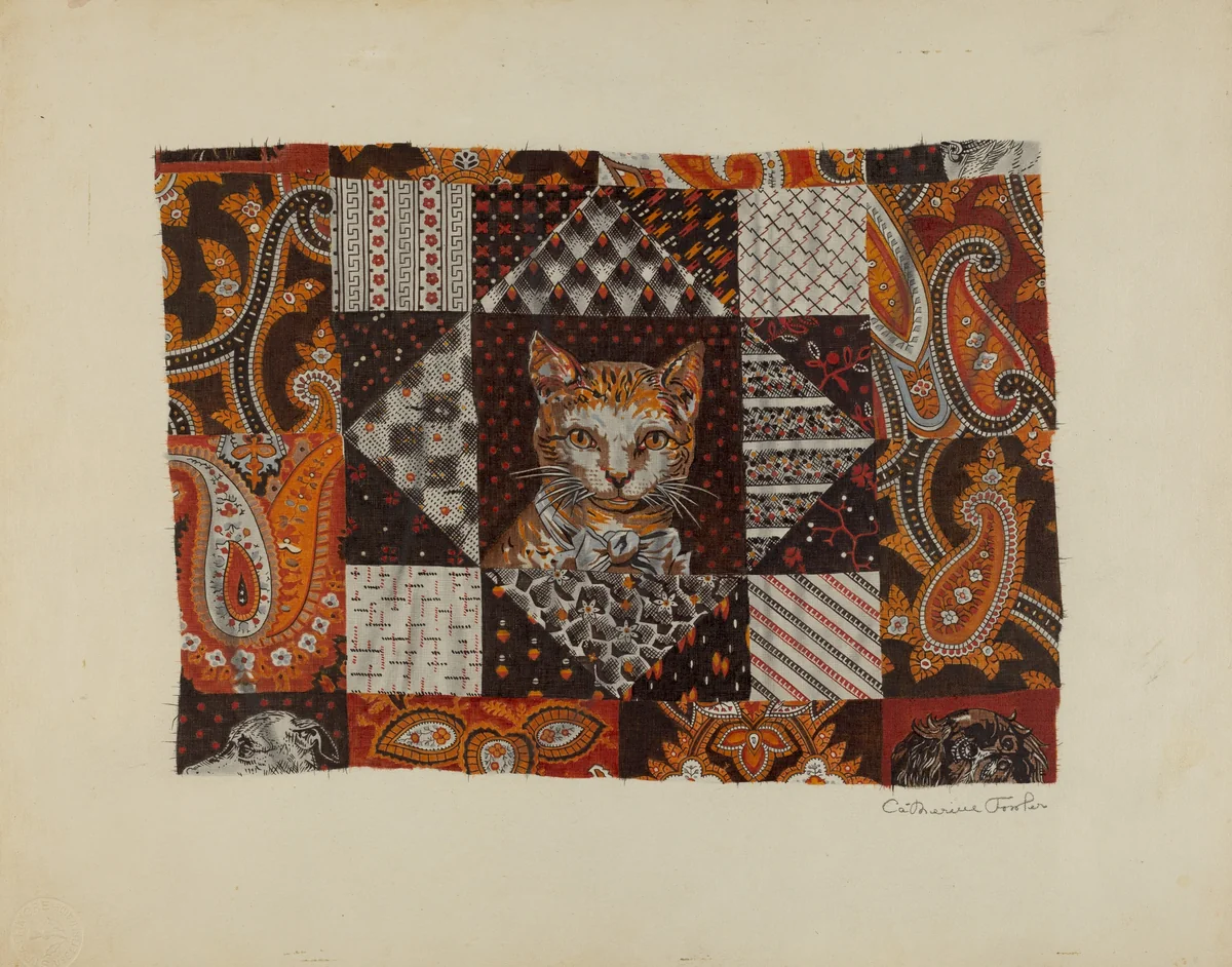 Printed Cotton by Catherine Fowler, index of american design, 1941