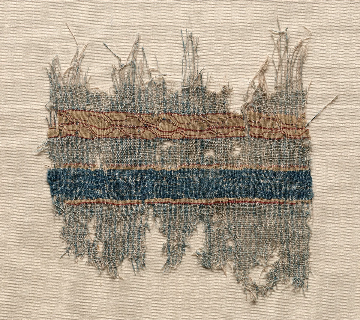 Fragment of a Tiraz-Style Textile by Unknown, textile, 1130-1169