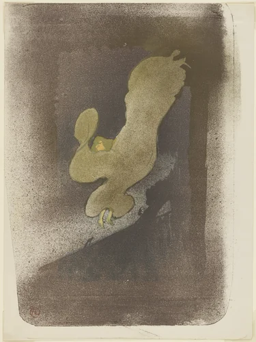 Miss Loïe Fuller by Henri de Toulouse-Lautrec, print, 1893