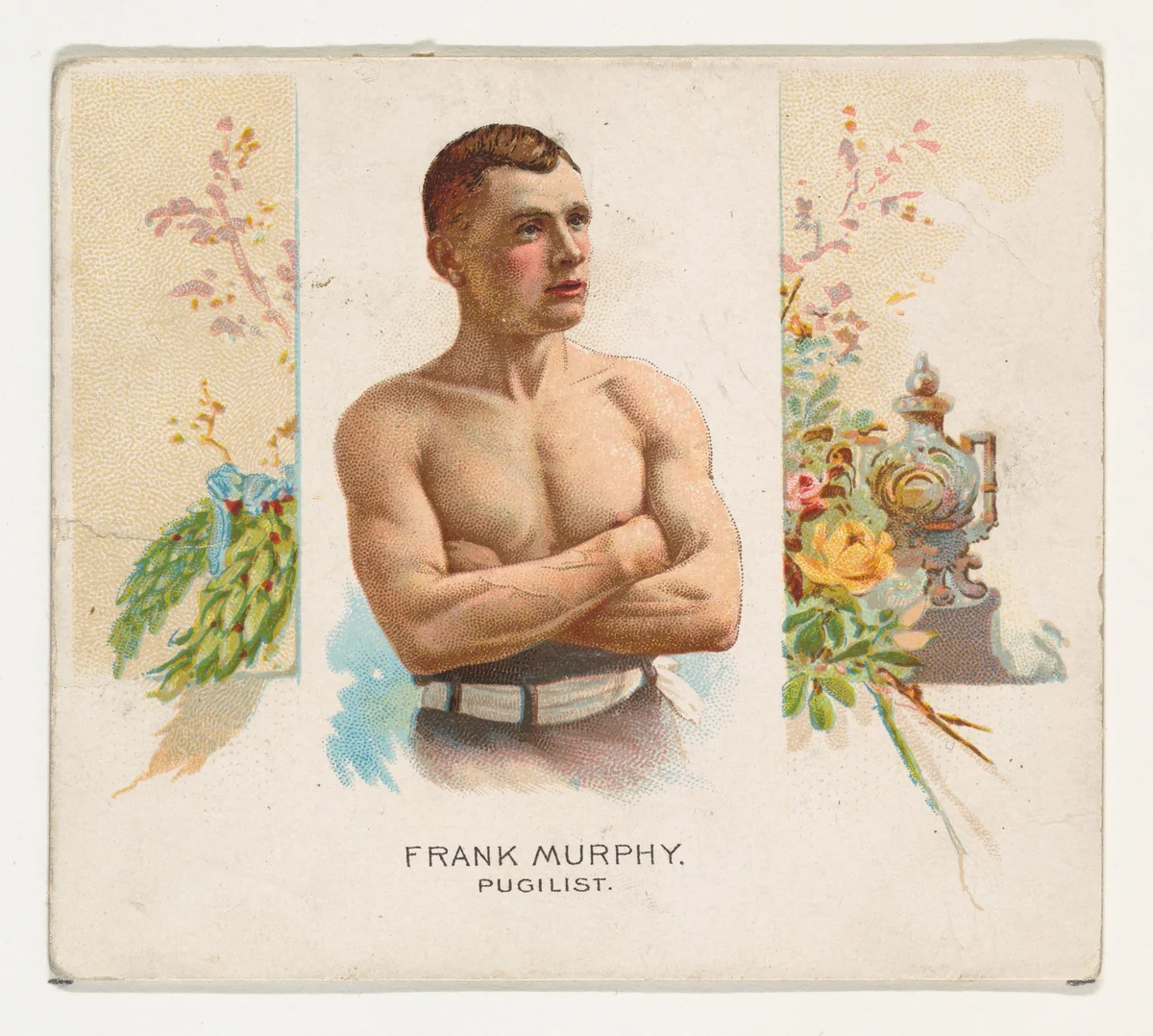 Frank Murphy, Pugilist, from World's Champions, Second Series (N43) for Allen & Ginter Cigarettes by Allen & Ginter, print, 1888