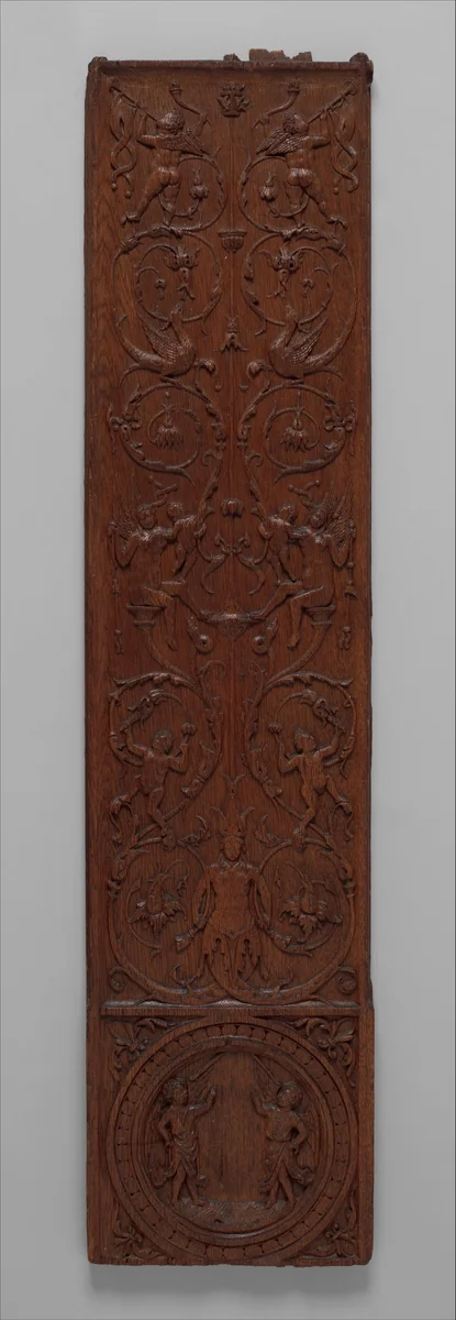 Choir screen panel (one of six) by Nicolas Castille, other, 1503-1515