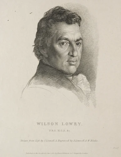 Wilson Lowry by William Blake, print, 1825