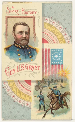 A Short History: General Ulysses S. Grant, from the Histories of Generals series (N114) issued by W. Duke, Sons & Co. to promote Honest Long Cut Smoking and Chewing Tobacco by W. Duke, Sons & Co., print, 1888