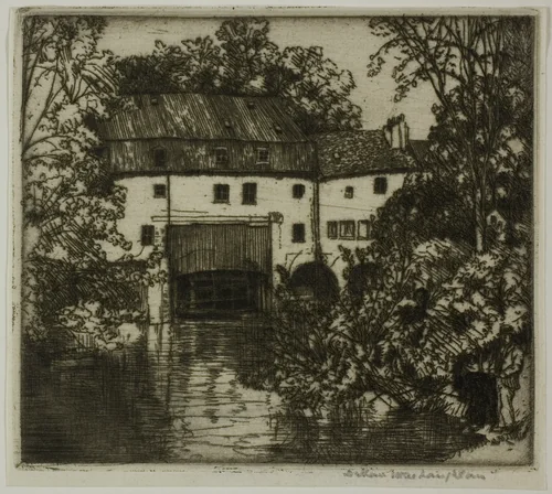 Moulin St. Maurice by Donald Shaw MacLaughlan, print, 1902
