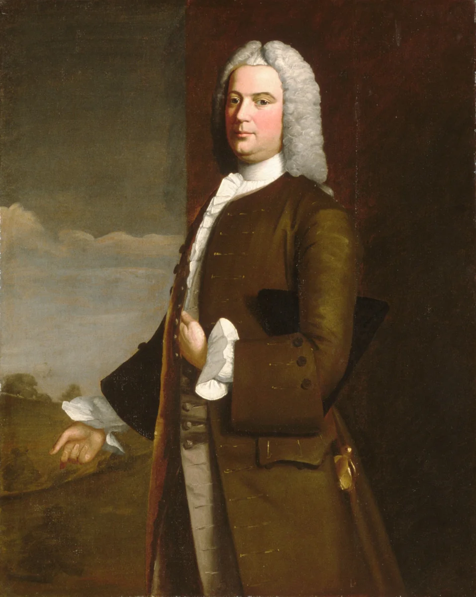 Tench Francis by Robert Feke, artwork, 1746
