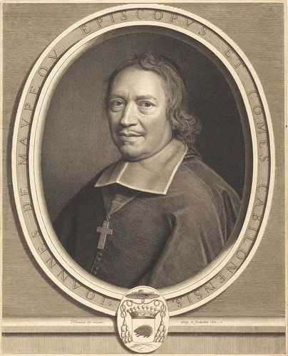 Jean de Maupeou by Robert Nanteuil, print, 1671