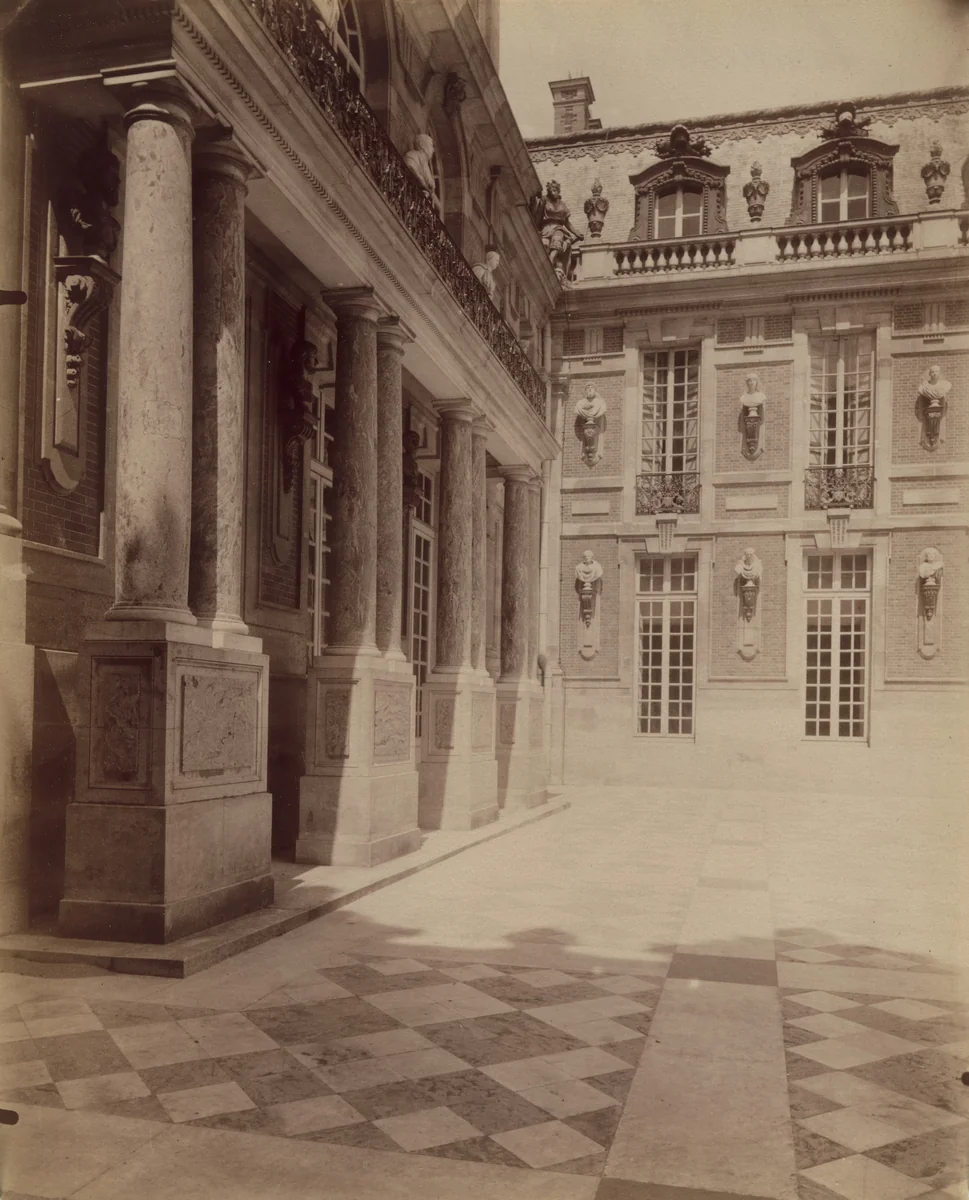 Versailles -- Le Château by Eugène Atget, photograph, 1902