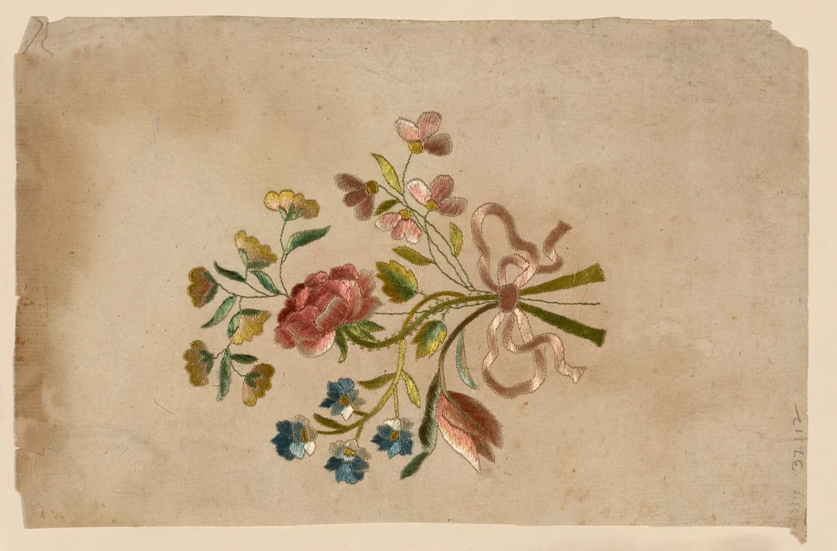 Pattern by Bukhara, textile, 1701-1800