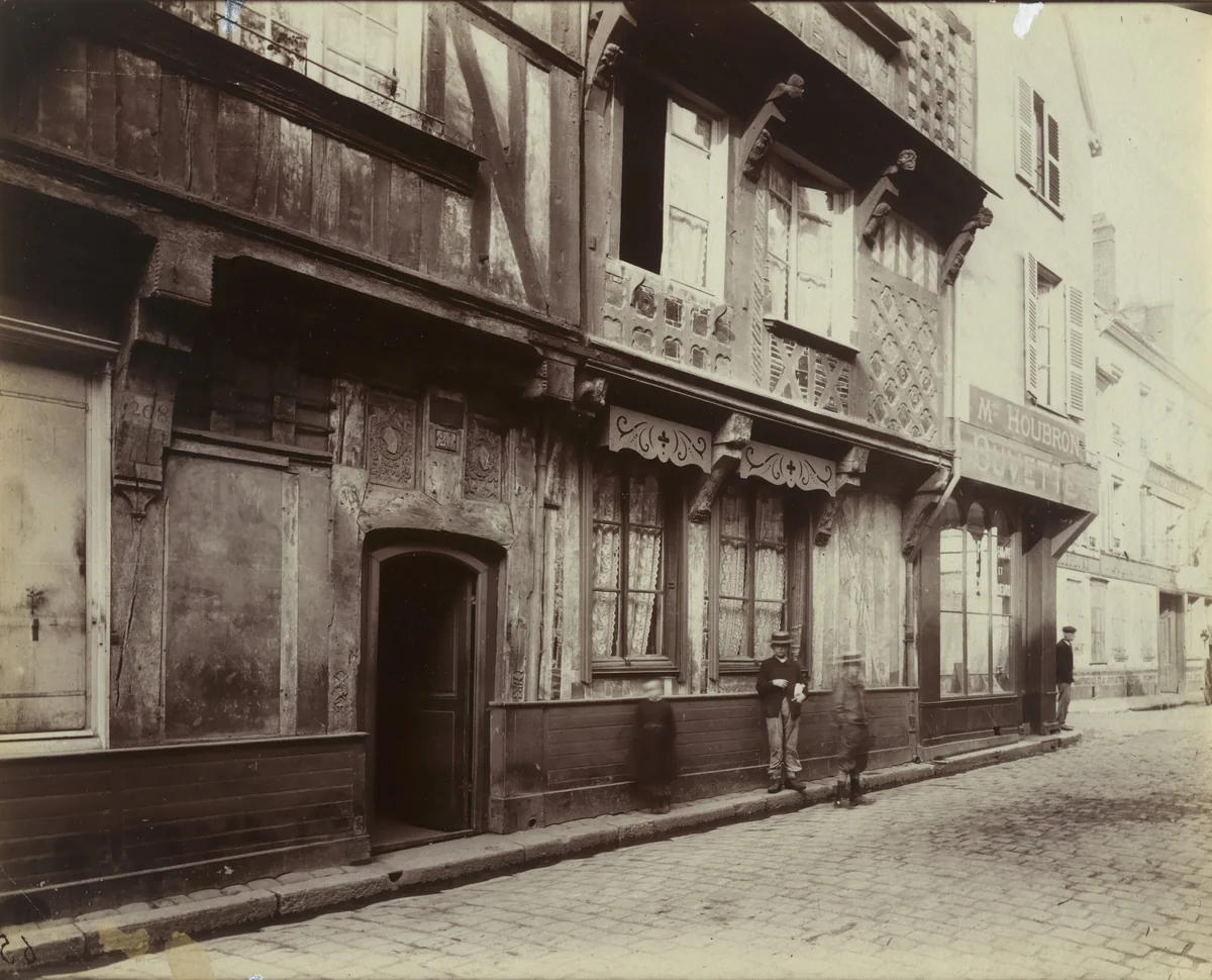 Beauvais. Rue de la Manufacture by Eugène Atget, photograph, 1904