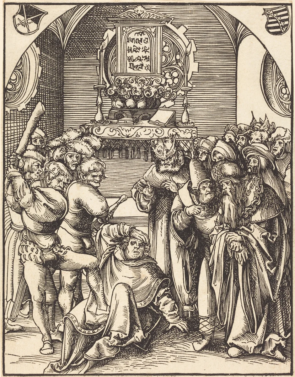 Saint Jude by Lucas Cranach, print, 1472-1553