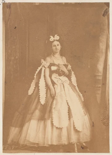 Les rubans découpé by Pierre-Louis Pierson, photograph, 1860-1869