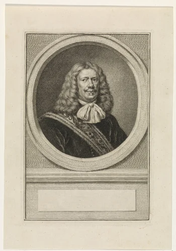 Portret van Isaac Sweers by Jacob Houbraken, print, 1747-1759