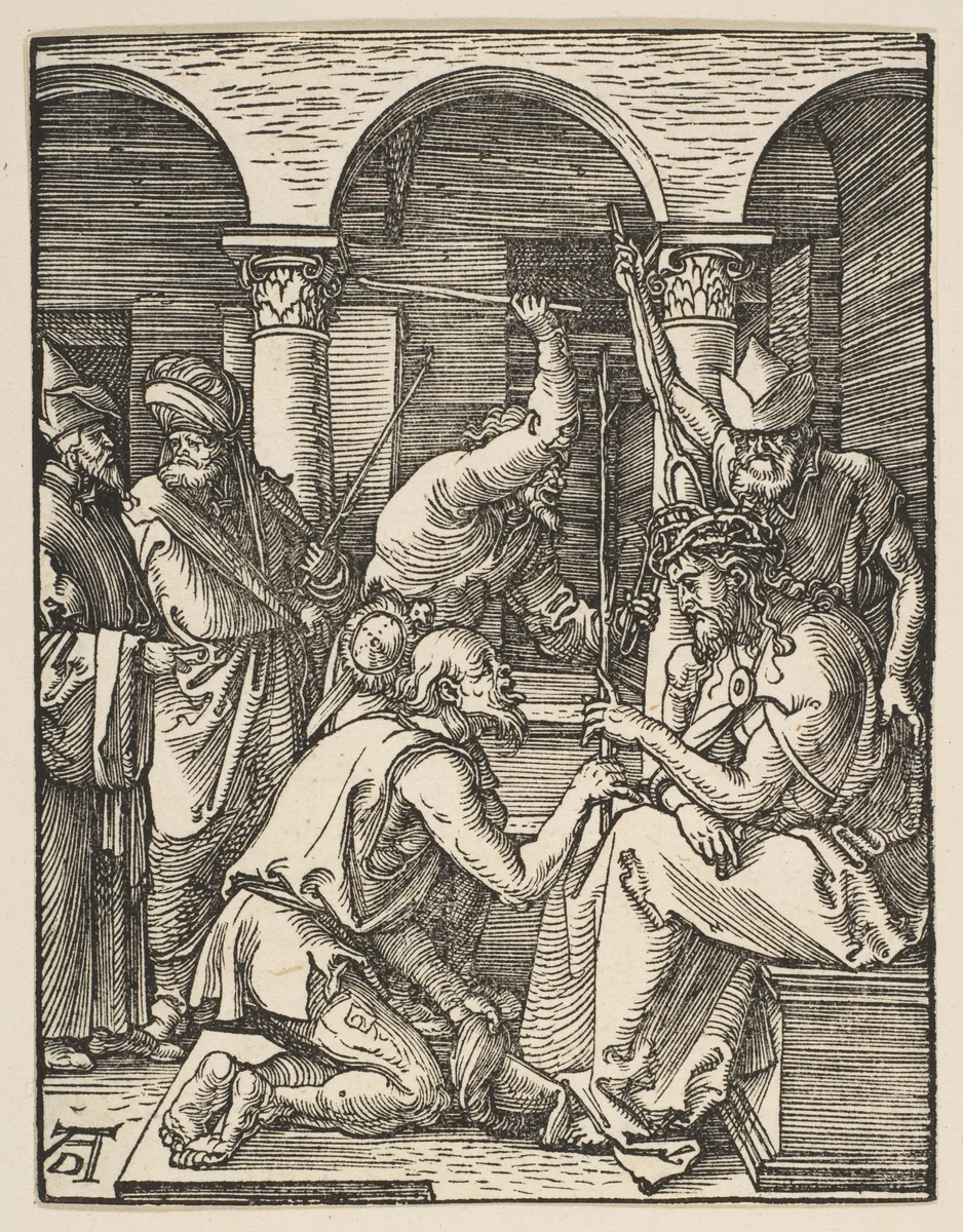Christ Crowned with Thorns, from "The Small Passion" by Albrecht Dürer, print, 1509