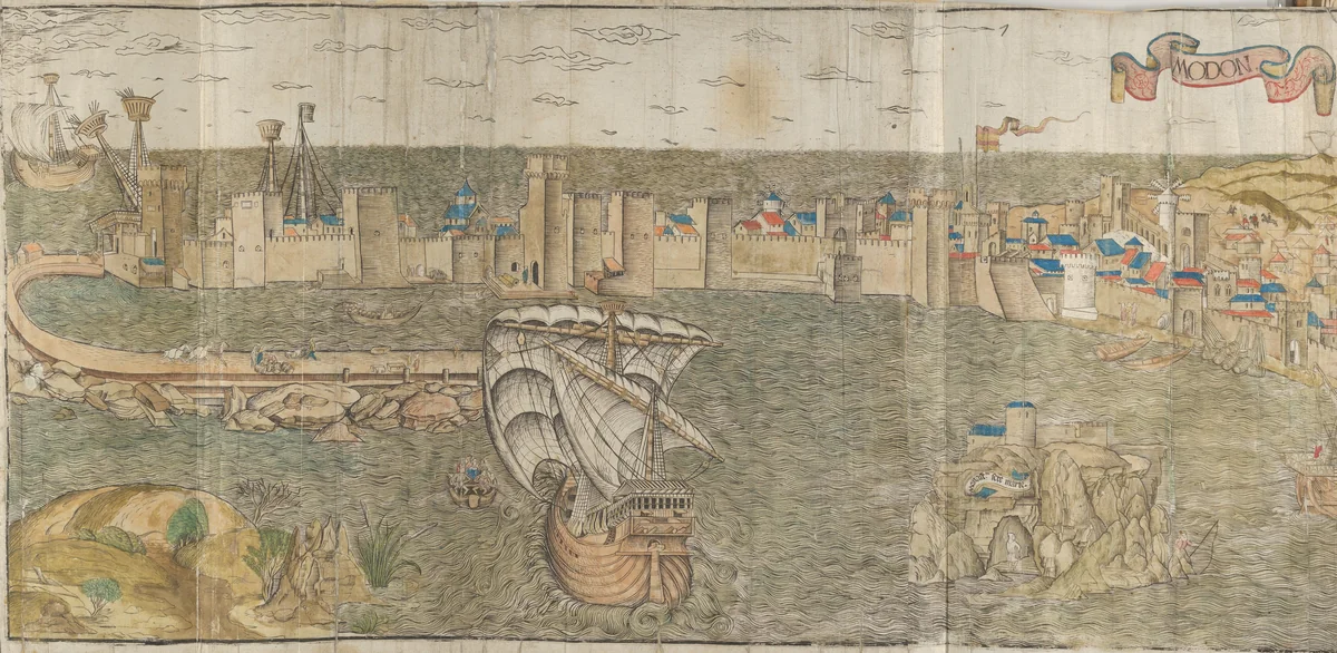 La Peregrination en Terre Sainte (Pilgrimage to the Holy Land) by Nicolas Le Huen, book, 1488