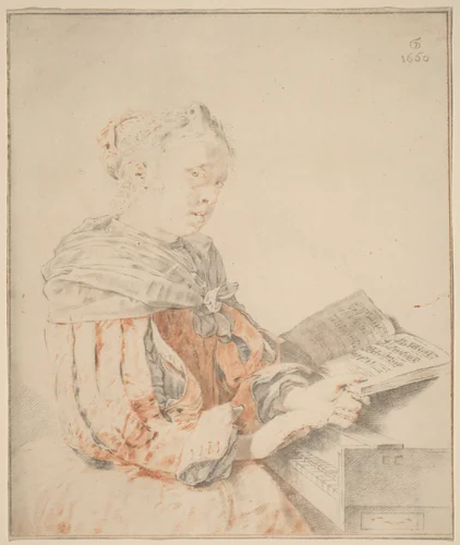 Young Girl at the Keyboard by Cornelis Ploos van Amstel
Johannes Kornlein
Jan de Bray
Gerrit Dou, print, 1767