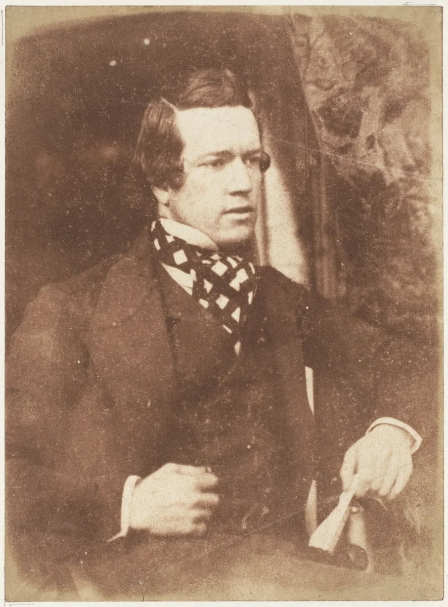 Dr. Foulis by Hill and Adamson, photograph, 1843-1847