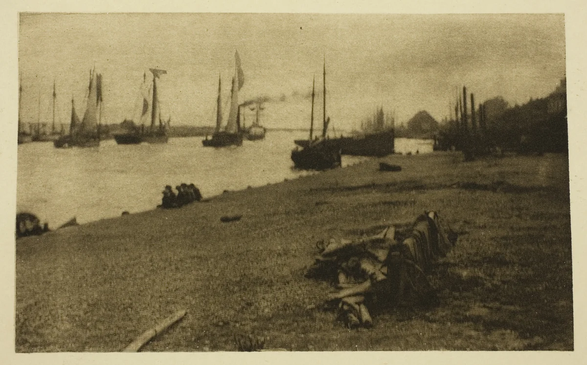 Bound for the North Sea by Peter Henry Emerson, photograph, 1887